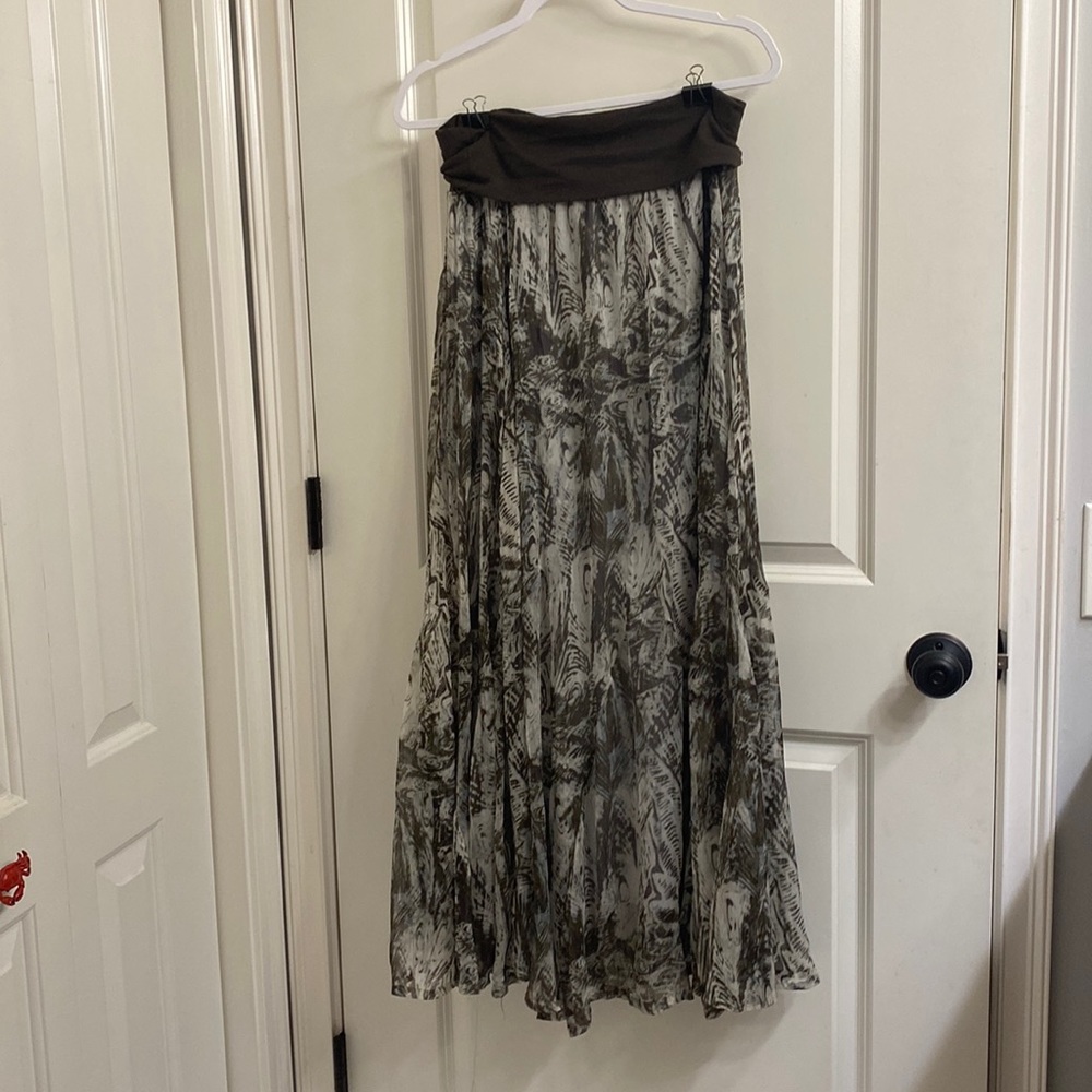 Willow and clay fold down skirt L